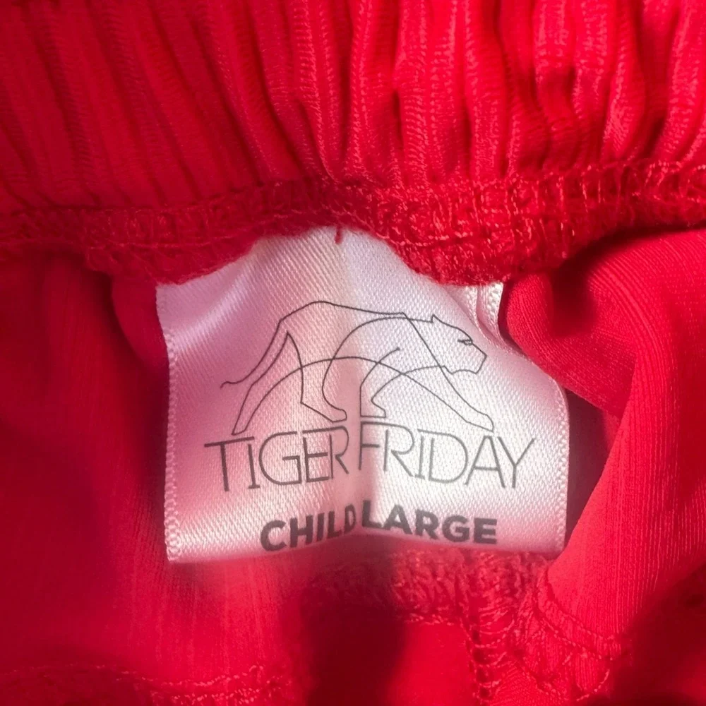 Tiger Friday Flex Jogger in Red Child Large - Picture 5 of 9